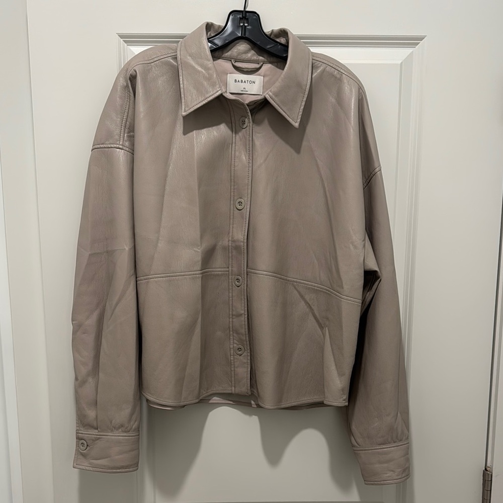 Aritzia Babaton Leather Jacket